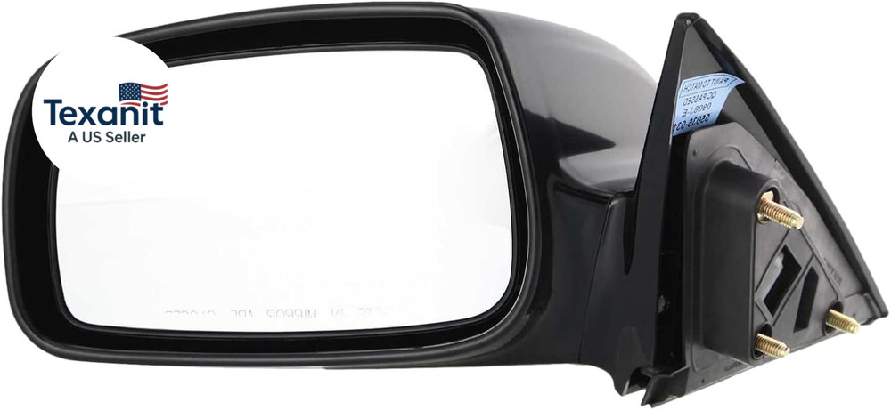 Mirror Compatible for 2004-2008 Toyota Solara Left Driver Power Glass Paintable