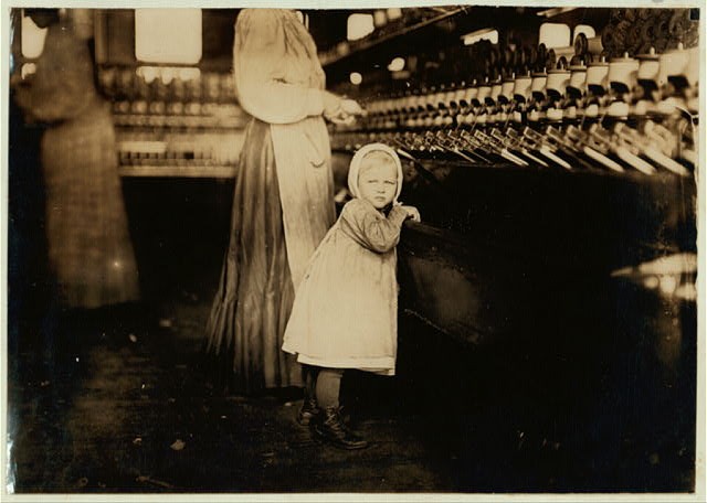 Hickory North Carolina Ivey Mill Child Daughter Overseer 1908 Textile Mill