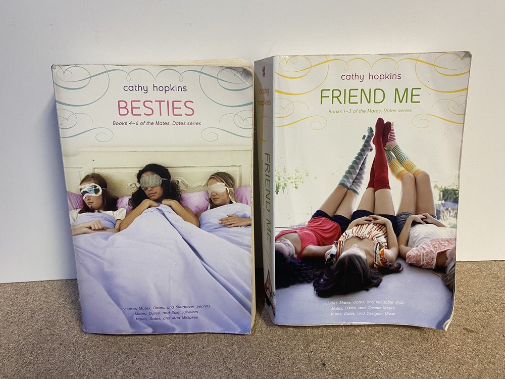 Mates, Dates Series Books 1-6 Cathy Hopkins Besties Friend Me 2 Book Lot
