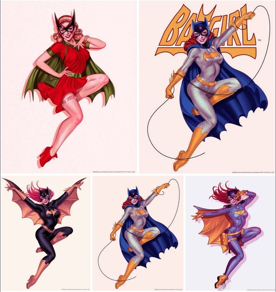 John Keaveney Batgirl set Pinup DC Mondo BNG Batman NYCC Exclusive