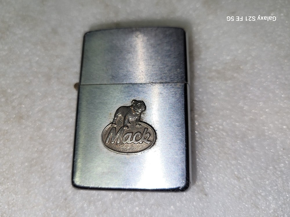 Vintage Zippo Mack Truck Cigarette Lighter