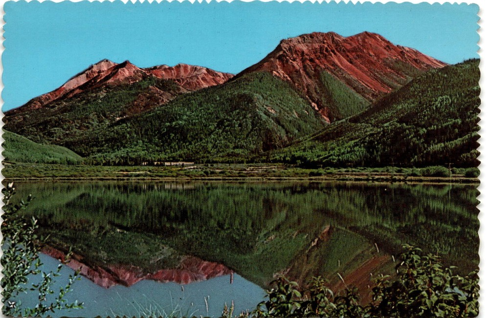 RED MOUNTAIN, Million, Silverton, Ouray, Dollar Highway, Colorado, Bob Postcard
