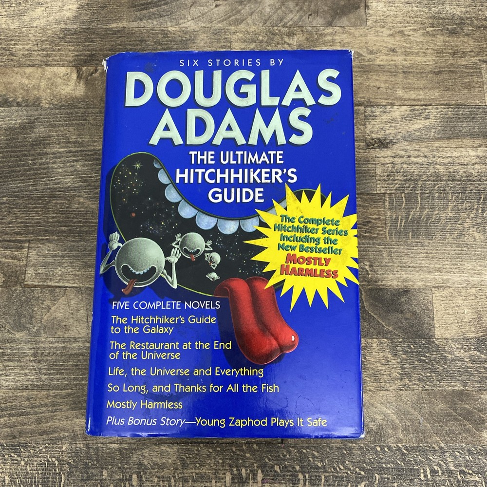 Hitchhiker's Guide to the Galaxy: Six Stories By Douglas Adams [1996] HC/G/DJ