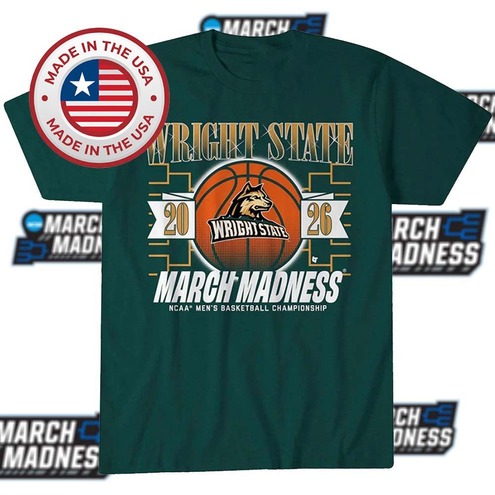 Wright State Raiders Men's Basketball 2026 March Madness Unisex T-Shirt