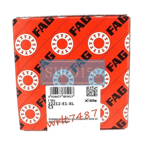 1PC NEW FAG 22212-E1-XL-C3 self-aligning roller bearing #SK