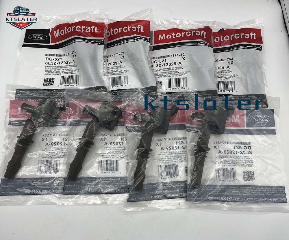 8X DG521 8L3Z-12029-A Ignition Coils For Ford Super Duty Lincoln Navigator NEW