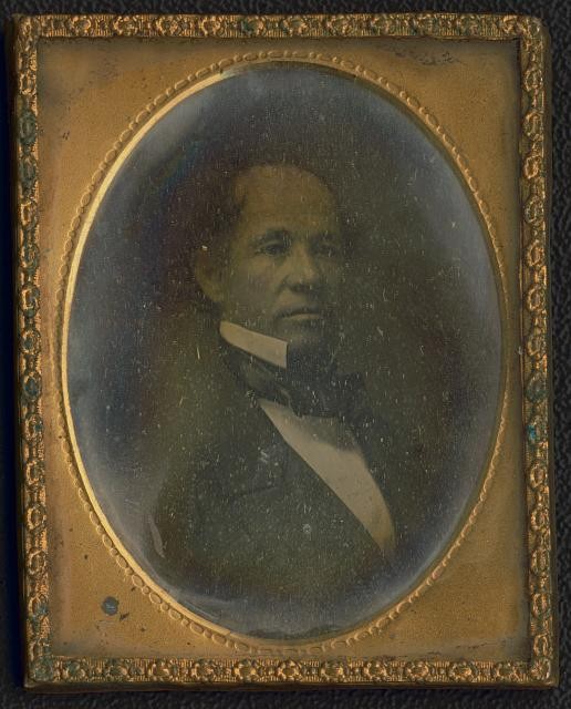 Photo:Unidentified Man Portrait 1840s-1860s Head and Shoulders
