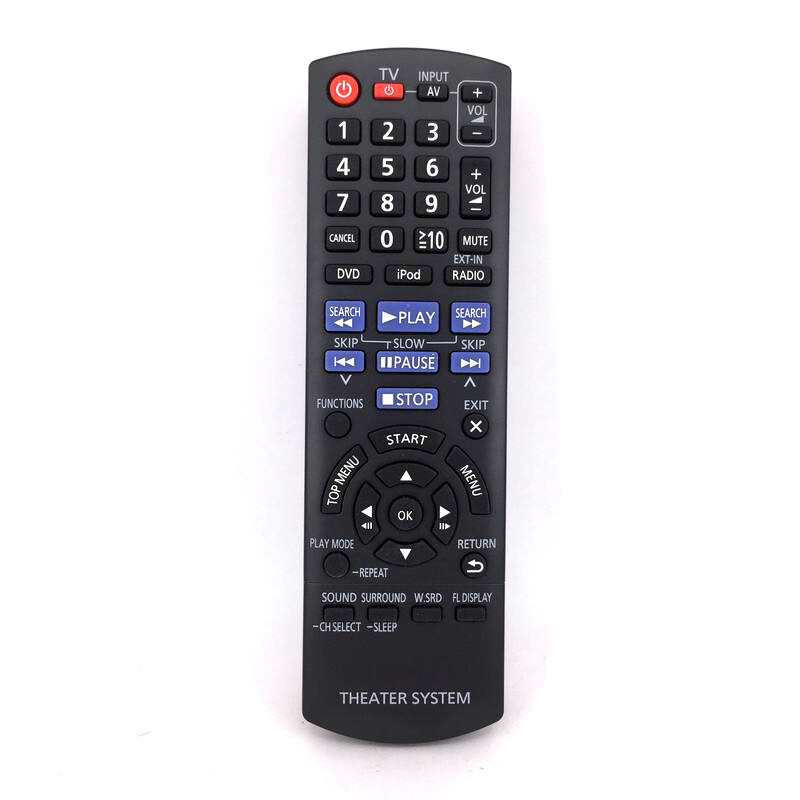 Panasonic SA-XH150 Home Theater Remote N2QAYB000623 N2QAYB000624 Replacement