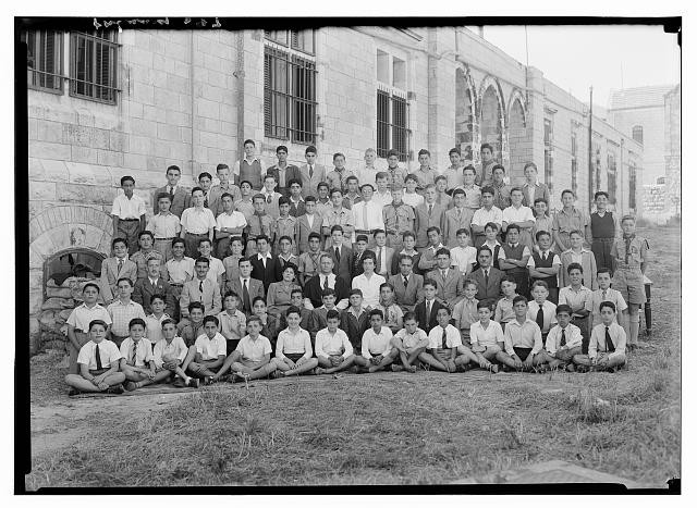 Photo:St. George's School Groups 1943 Students Boys Campus Photo