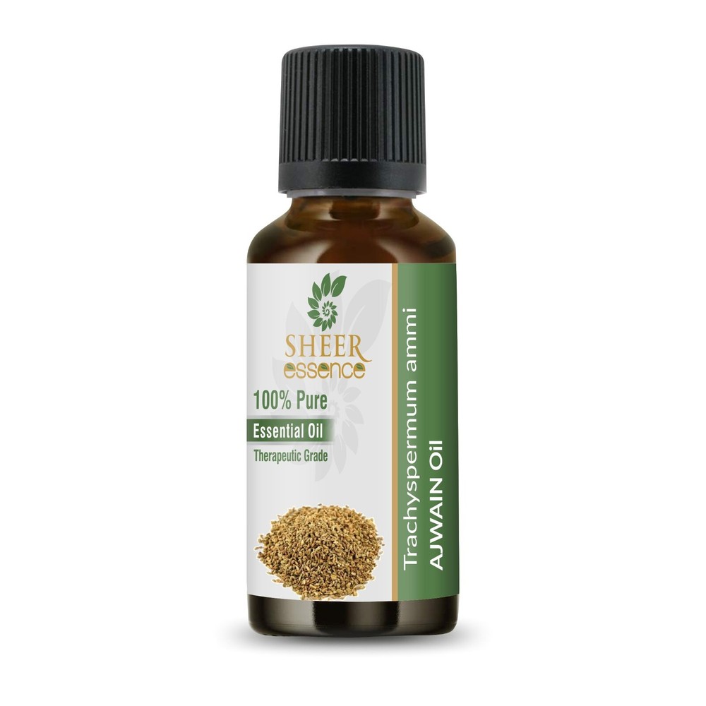 Ajwain Oil (Trachyspermum ammi), 100% Therapeutic Grade Absolute Essential Oil