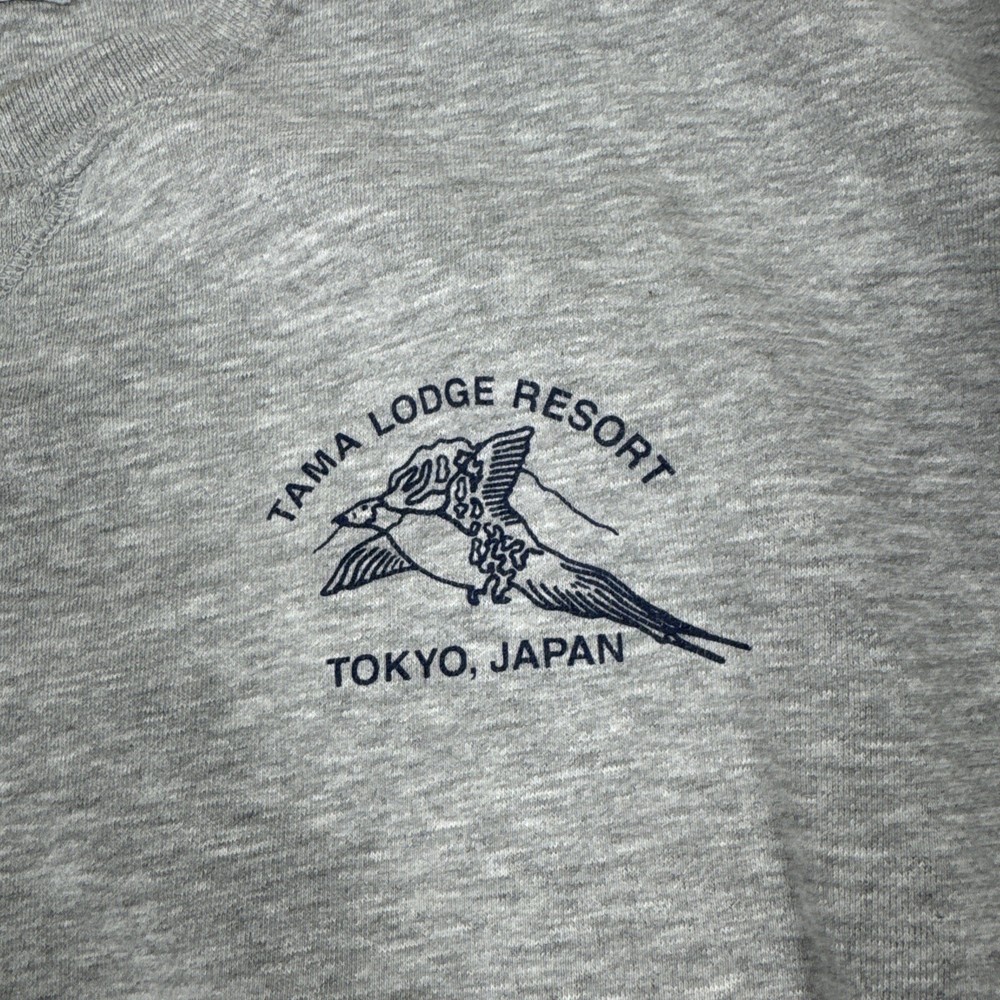 Vintage Japan - Tama Lodge Resort Crew Neck Sweater Gray size L Gear for Sports