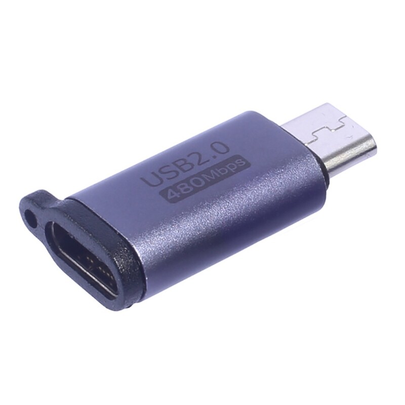 USB Type C Female to Male Adapter for Charging and Data Transfer