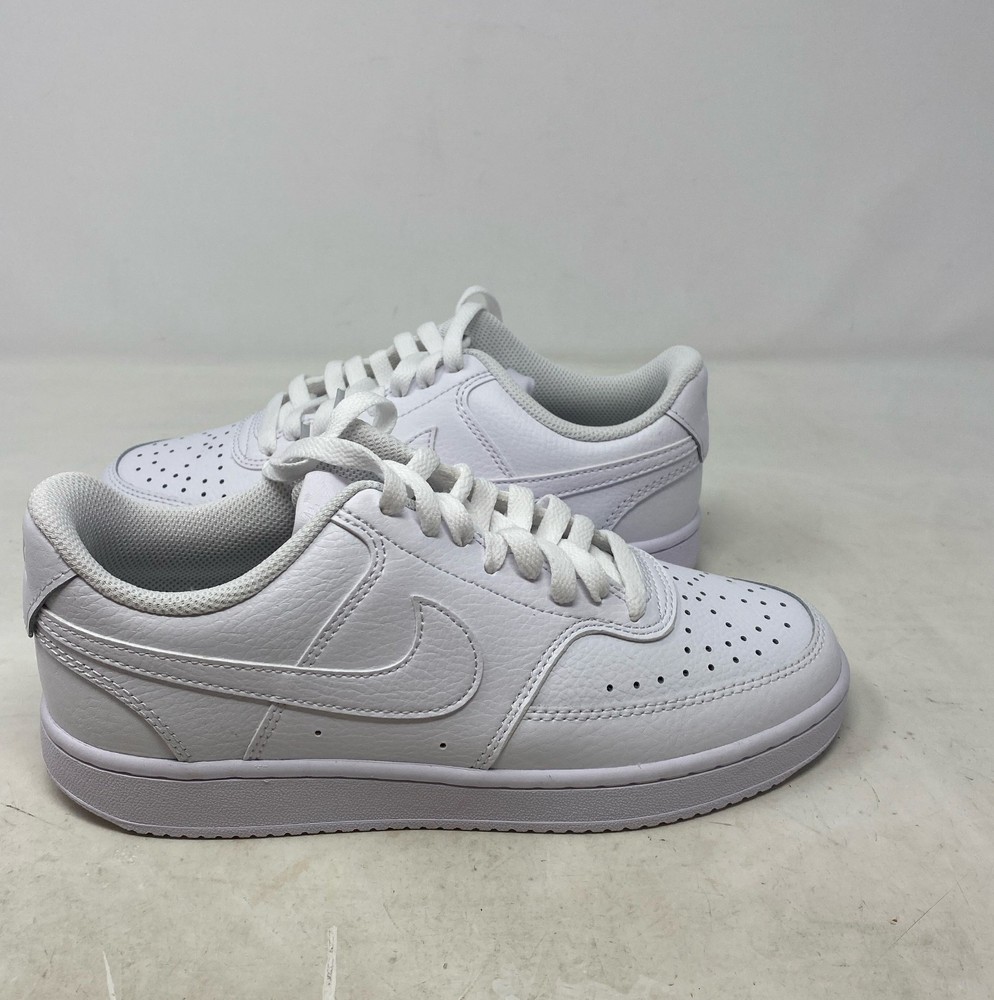 Nike Women’s Court Vision Low Triple White (CD5434-100) - Size 7