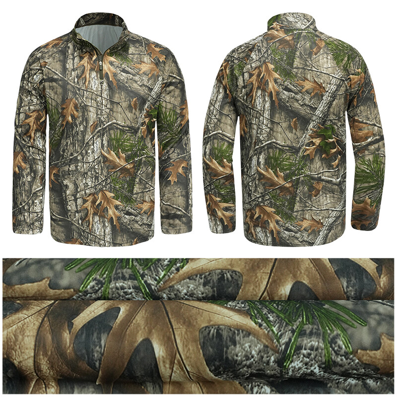 Lightweight Quick-Dry Hunting Shirt with Stretch Fabric