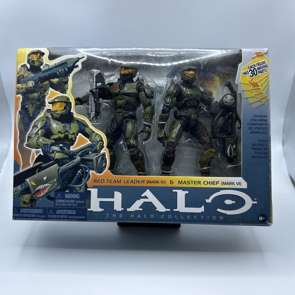 Halo Red Team Leader [Mark IV] & Master Chief [Mark VI] 2-Pack Mcfarlane Toys