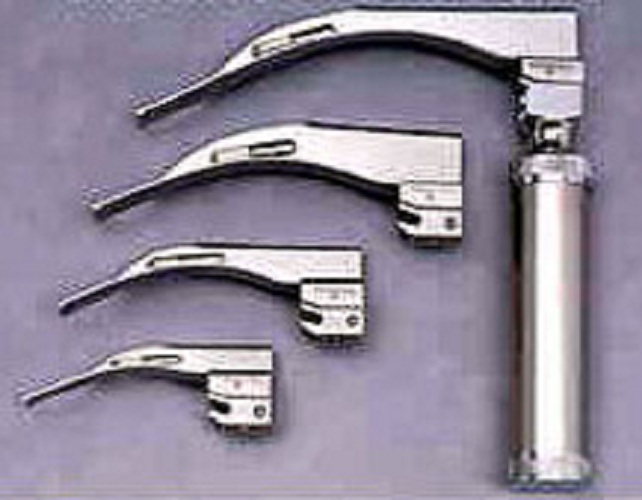ADC 4079F Fiber Optic Laryngoscope Macintosh Set & Case