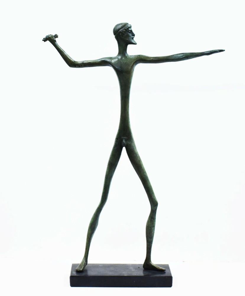 Zeus King of the Olympian Gods bronze statue sculpture Ruler of Sky and Thunder