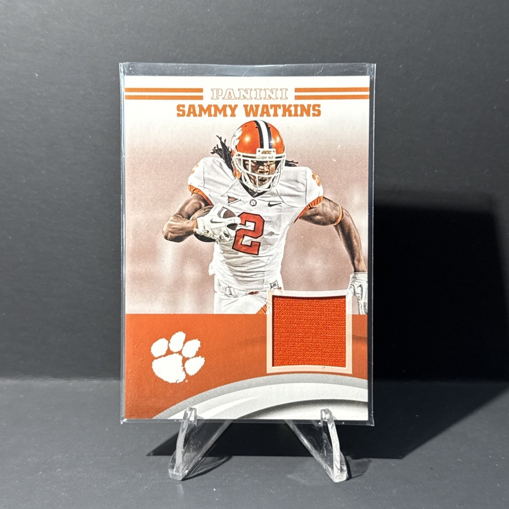 2016 Panini Clemson Tigers Sammy Watkins #Sw-Cl Player-Worn Jersey Relic