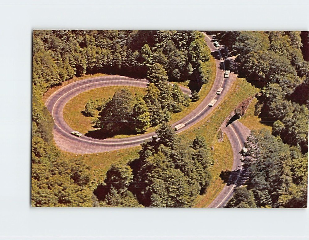 Postcard The Loop-Over US 441 Great Smoky Mountains National Park Tennessee USA