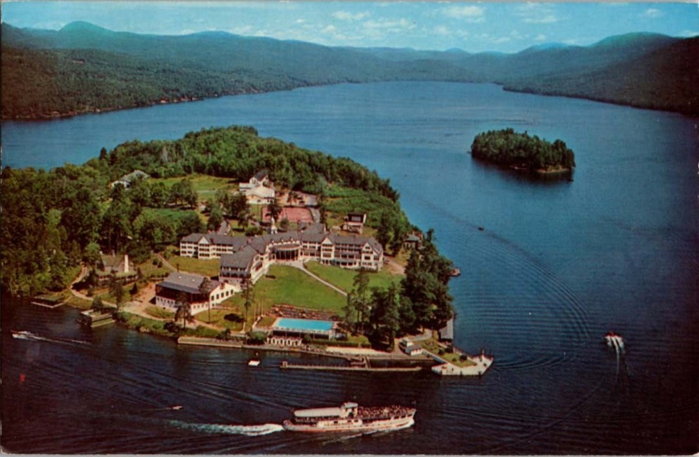 Sagamore Hotel Adirondacks - Bolton Landing - Lake George New York NY BJ9646