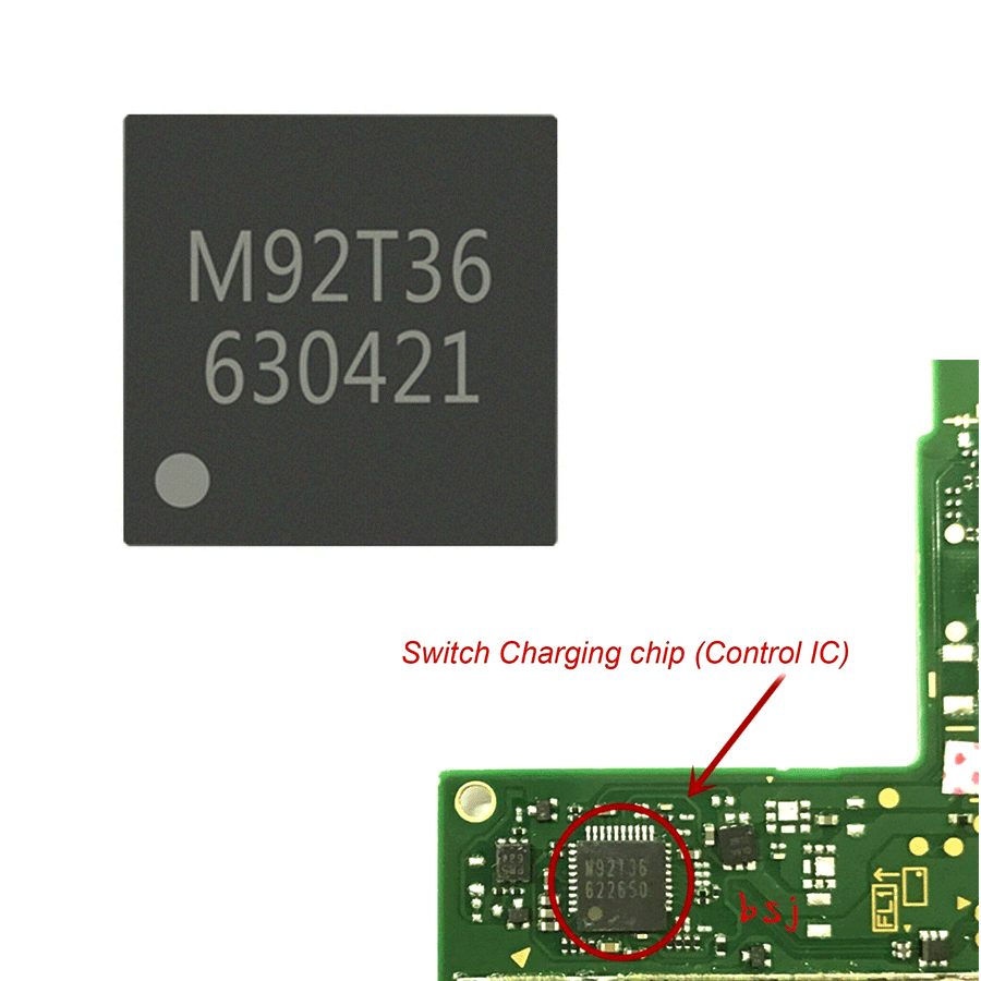 Nintendo Switch New M92T36 QFN-40 Power Charging Control IC Chip OEM FAST
