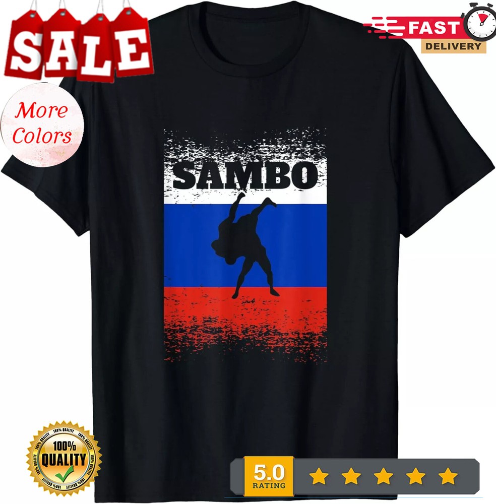 2025/NEW LIMITED Sambo Russian Fighting Martial Arts Wrestling T-Shirt