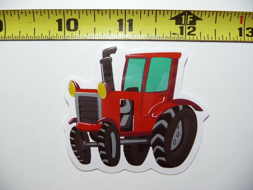 Fun Cool Peppy Tractor Sticker Decal for Farm Country Ranch Life Farmer