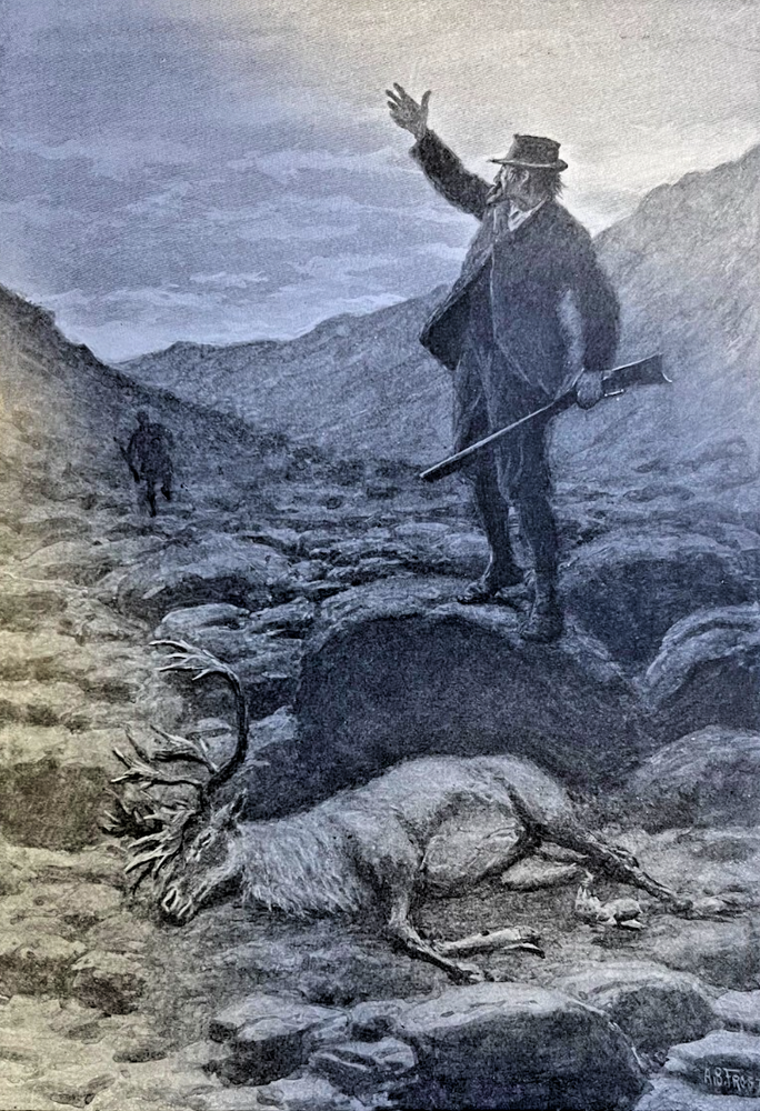 1897 Norway Hunting Reindeer of the Jotunheim A B Frost Illustrations