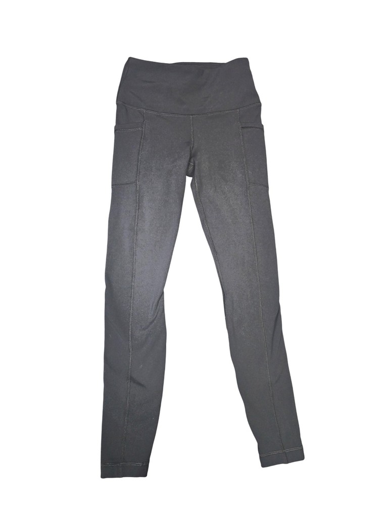 Yogalicious Lux Pants Womens Small Black PolarLux Tribeca Full Length Leggings