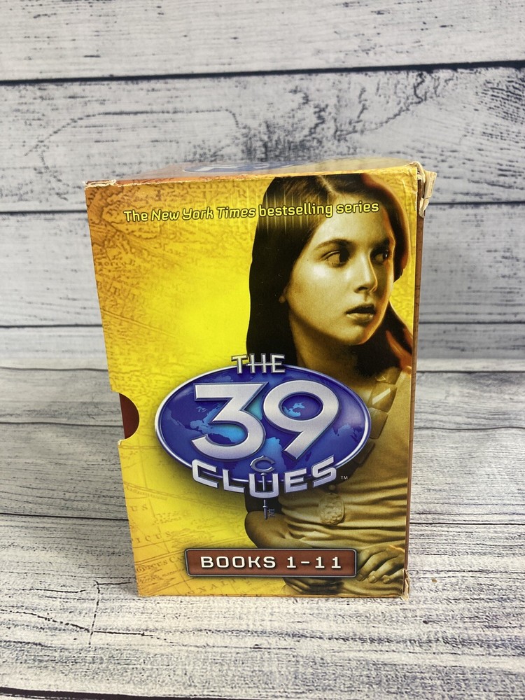 The 39 Clues Series 11 Books Box Set By Rick Riordan - Ages 9-14 - Paperback