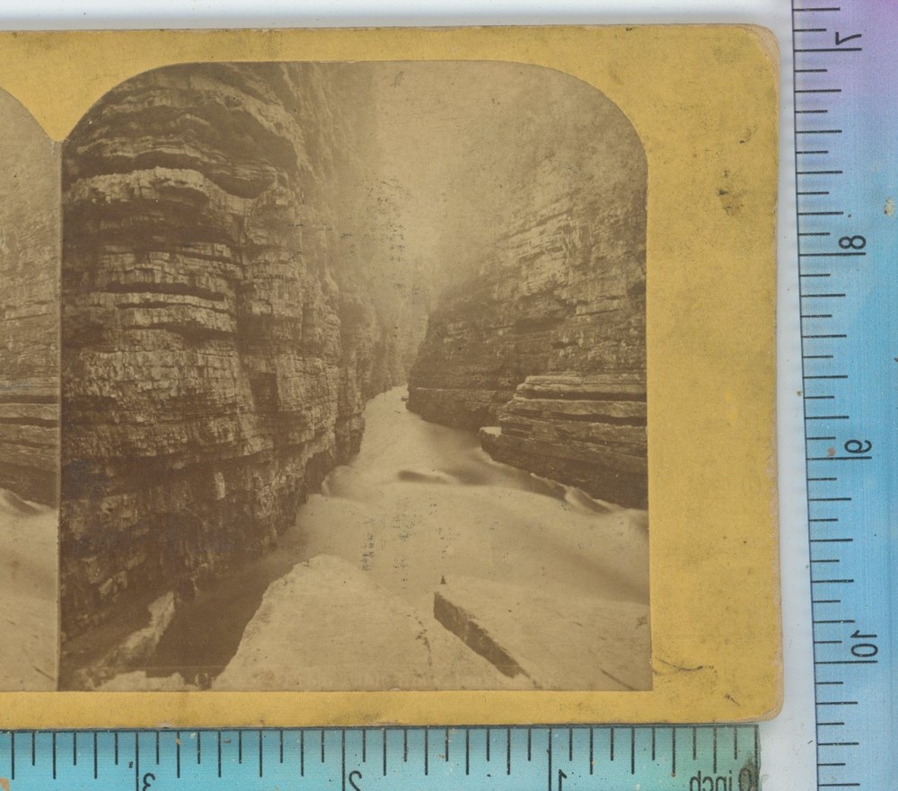 Au Sable Chasm Keeseville NY New York  Stereoview