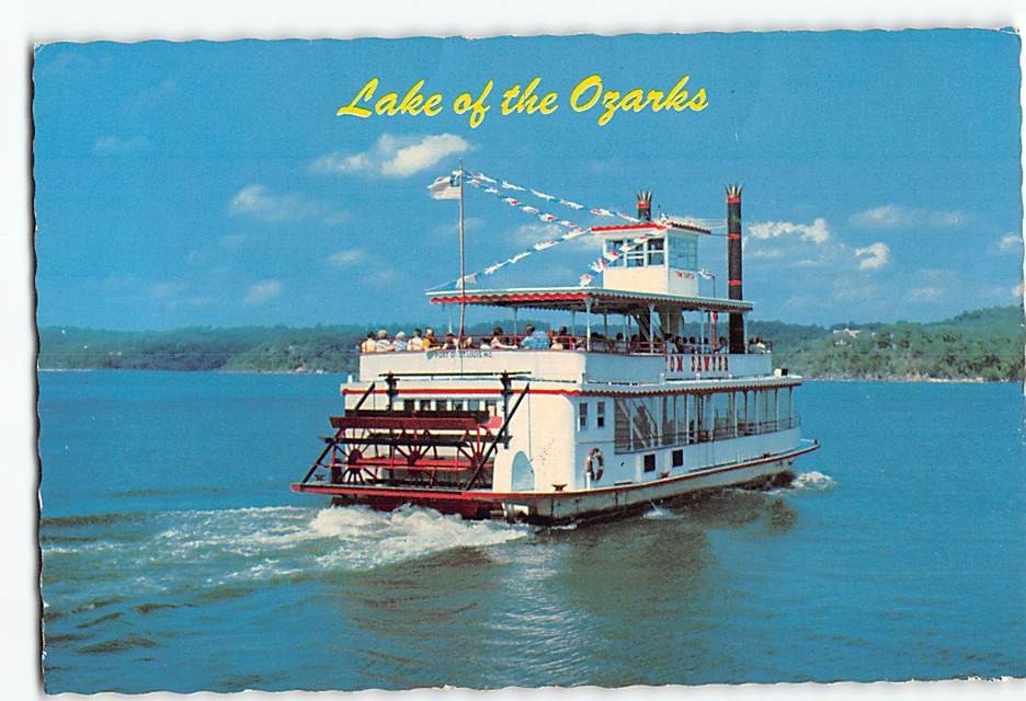 Postcard Lake of the Ozarks Missouri USA