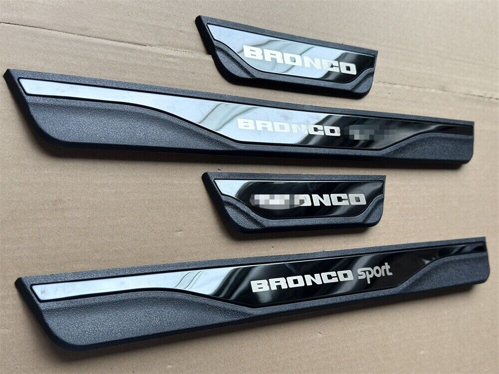 For Ford Bronco Sport Car Accessories Door Sill Cover Scuff Plate Protector Trim