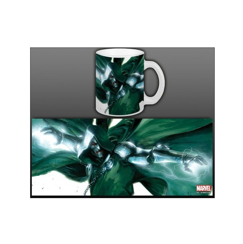 Disney Marvel Villains Dr. Doom White Coffee Mug