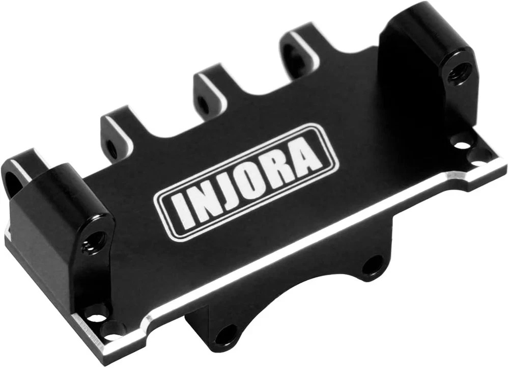 Adjustable CNC Aluminum Servo Mount for Axial SCX24 1/24 RC Crawler Black