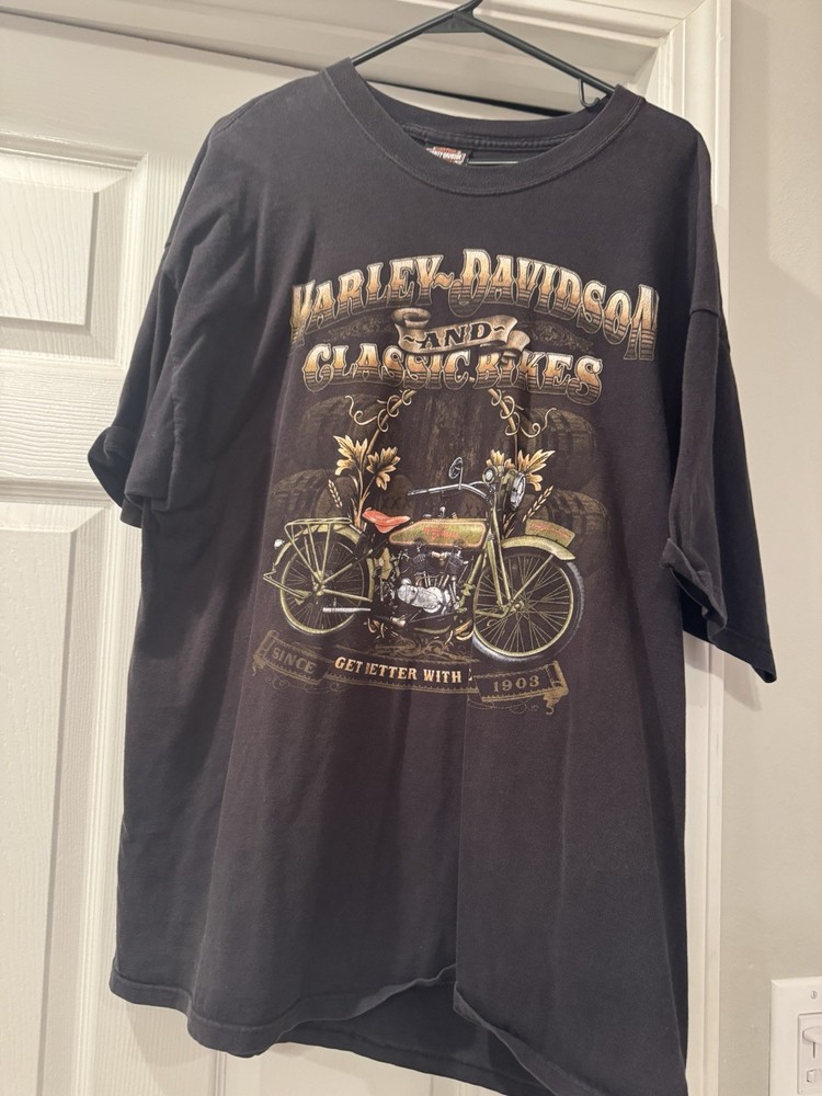 Harley Davidson Munich Germany Tshirt, 2X