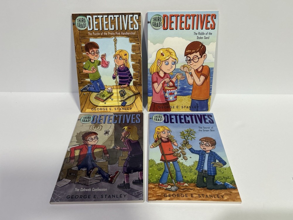 Third Grade Detectives George Stanley Paperbacks Lot Of 4 Books