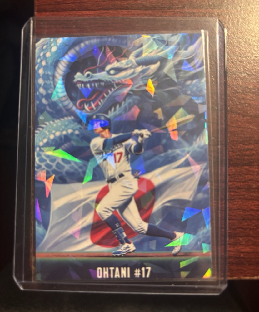 Shohei Ohtani #17 Super Cool Custom Card Los Angeles Dodgers Baseball MLB