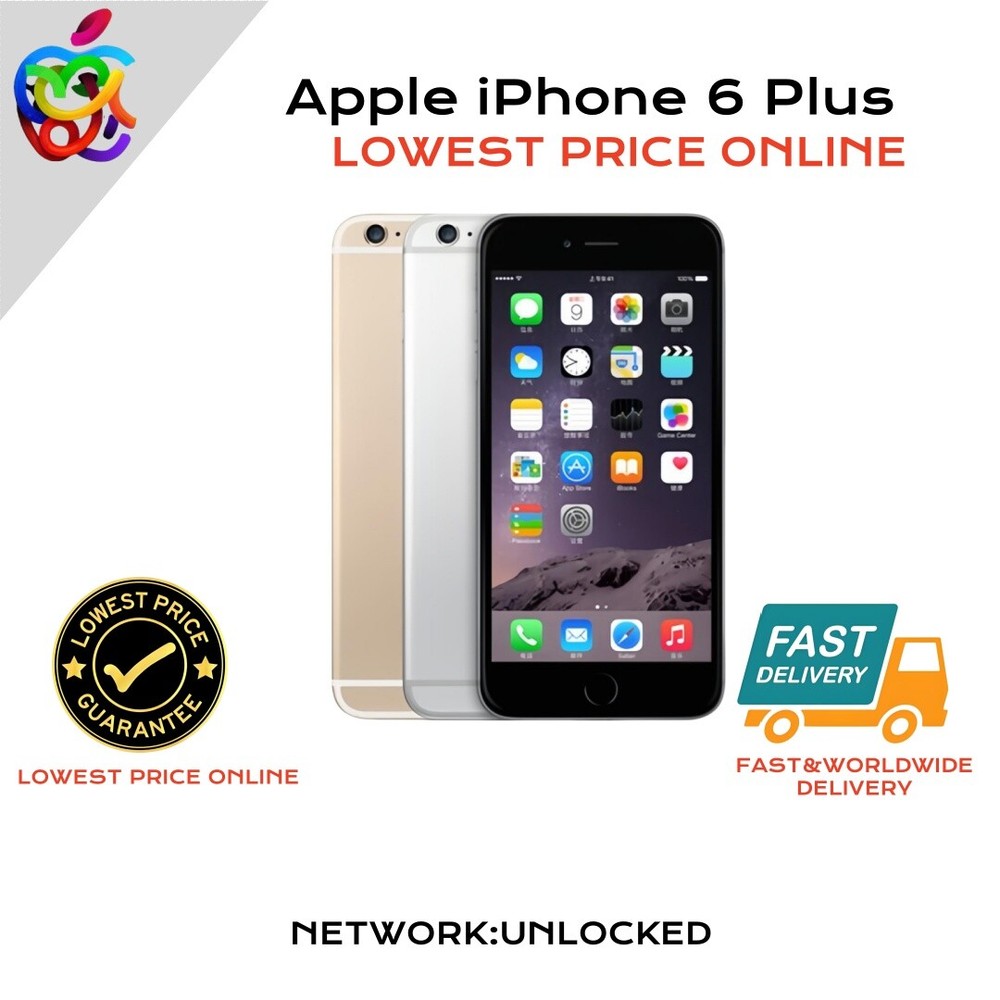 【Hot-selling models】Apple iPhone 6 Plus-64GB-All Colors Unlocked Smartphone #DHa