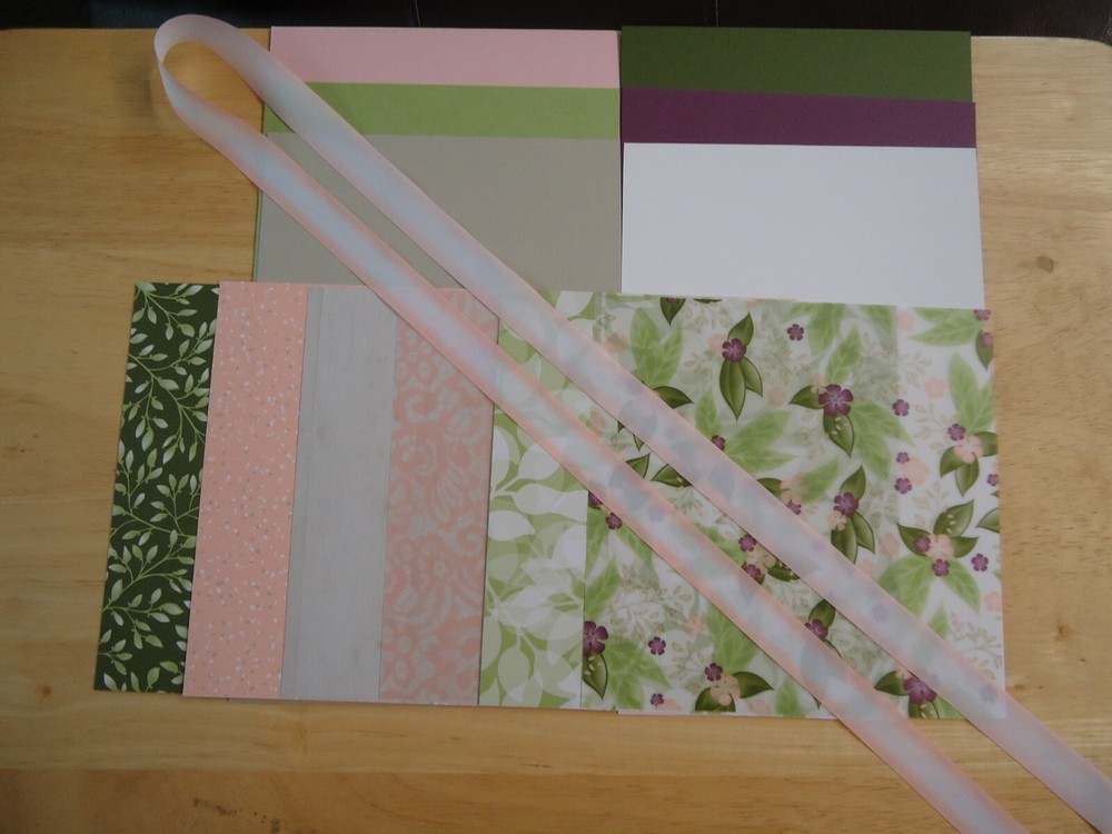 Stampin Up! FLORAL ROMANCE SPECIALTY 6 X 6