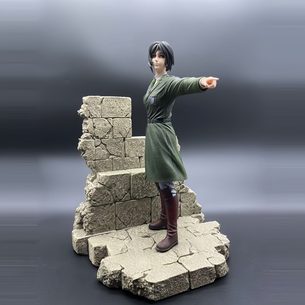 Model Power studio Attack On Titan Pieck Finger Reisu Statue in stock PU H28cm