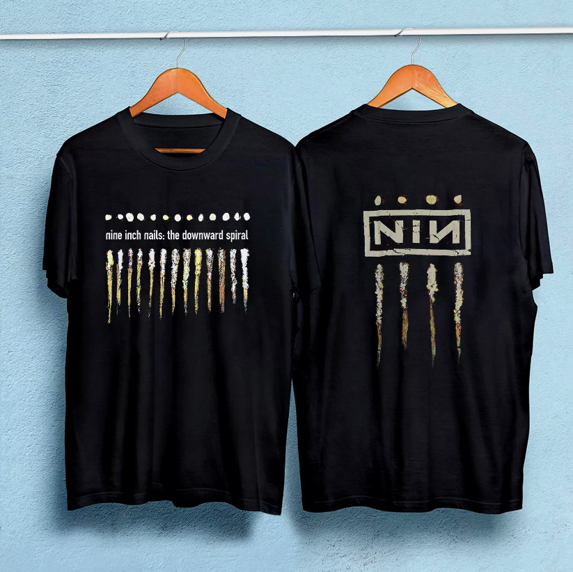 Nine Inch Nails Downward Spiral Tour Vtg 1994 T-Shirt