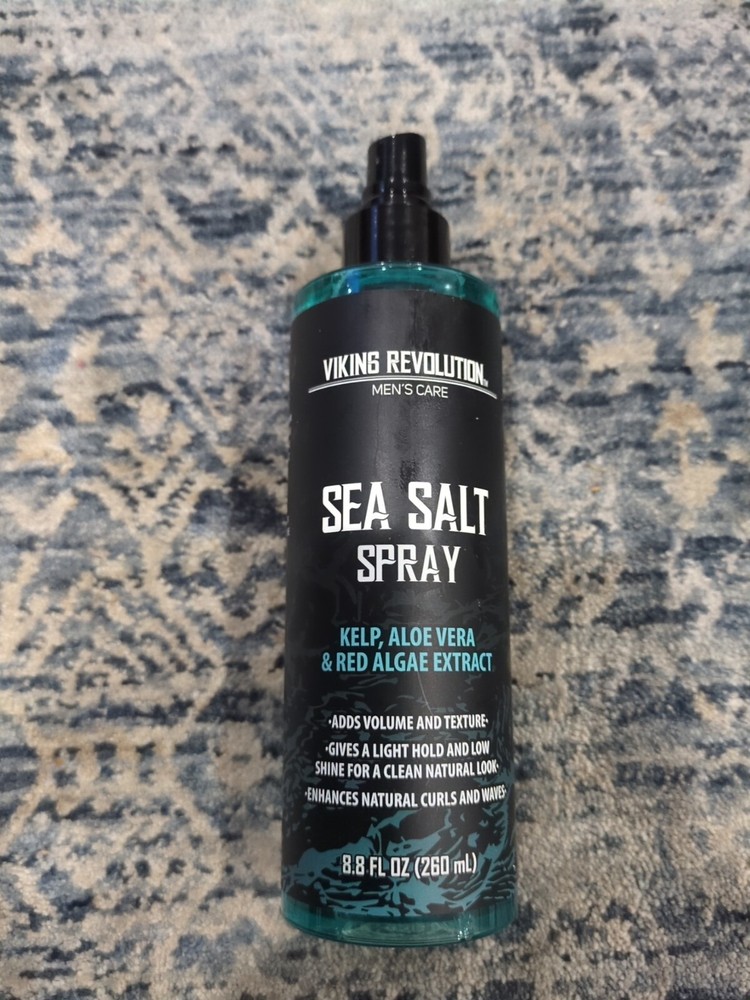 Viking Revolution Men's Sea Salt Spray with Kelp Aloe & Red Algae 8.8 oz