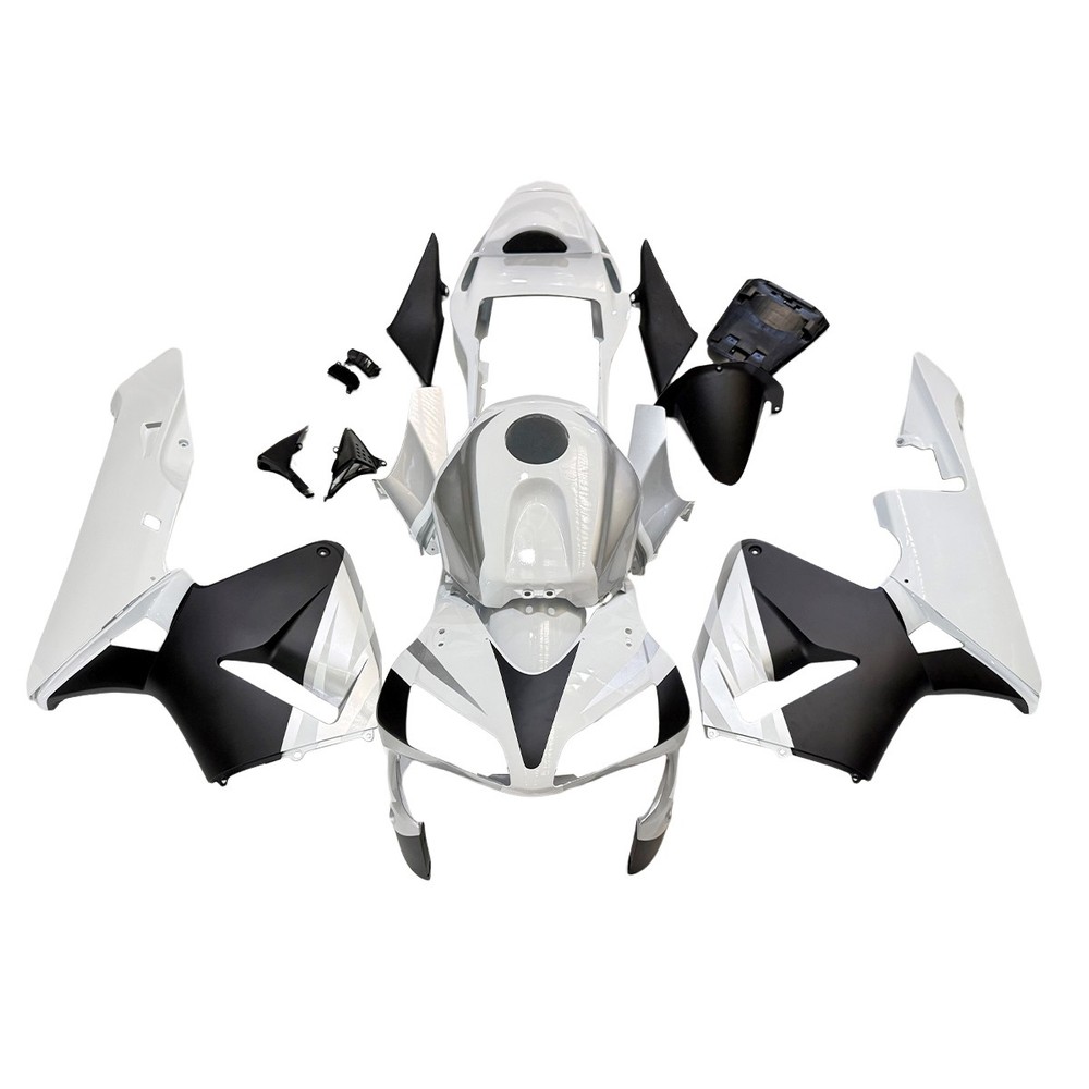 Bodywork For Honda CBR600RR 2003 2004 ABS Plastic Fairings White Black Body Kit
