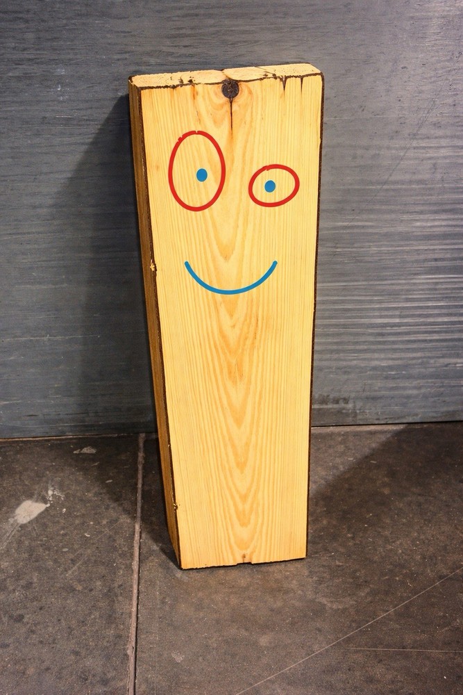 Cartoon Network inspired Plank Wood Collectible Figure Ed, Edd n Eddy Animation