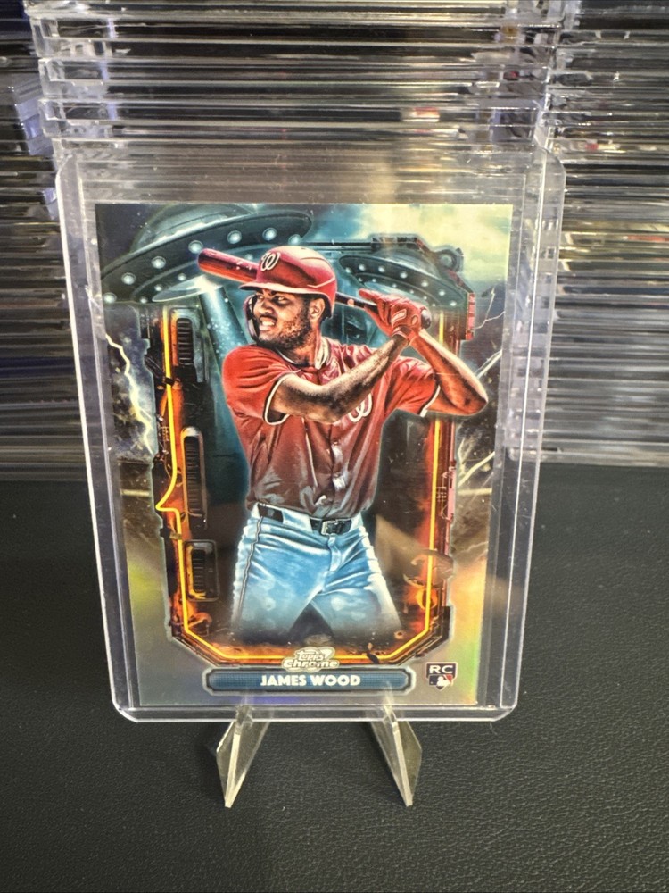 2025 Topps Cosmic Chrome - Extraterrestrial Talent James Wood #ET-24 (RC)