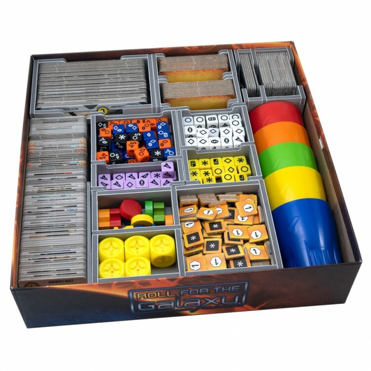 FDSRFGV2 Folded Space Box Insert: Roll for the Galaxy & Exps