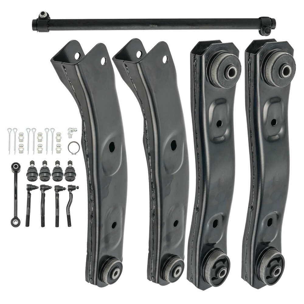 15-Piece Suspension Kit for 99-04 Jeep Grand Cherokee - Control Arms, Tie Rods, Sway Bars