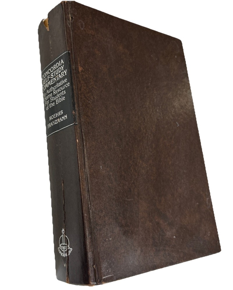 The Concordia Self-Study Commentary Roehrs Franzmann 1979 Hardcover Bible