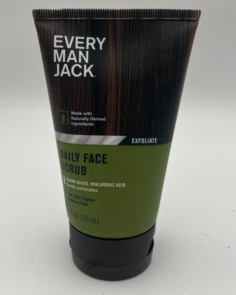 Every Man Jack - Daily Face Scrub  - Exfoliate 1 Each-4.2 Fl Oz Discontinued HTF